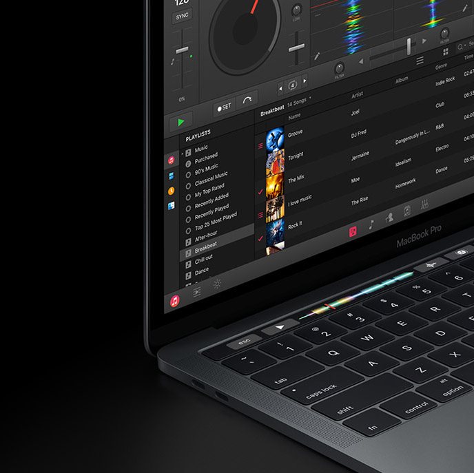 Touch Bar mění funkce dle spuštěné aplikace Touch Bar mění funkce dle spuštěné aplikace