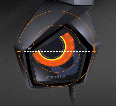 Sluchátka s mikrofonem ASUS STRIX 7.1, náušníky