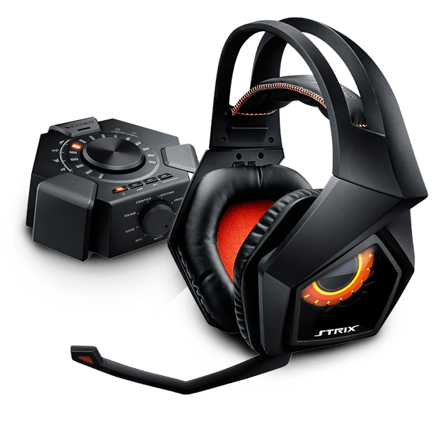 Headphones with a mic ASUS STRIX 7.1 Sluchátka s mikrofonem ASUS STRIX 7.1