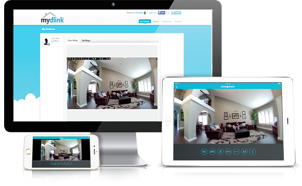mydlink app IP camera D-Link DCS-2530L