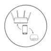 WiFi systém D-Link COVR-P2502/E hybridní,