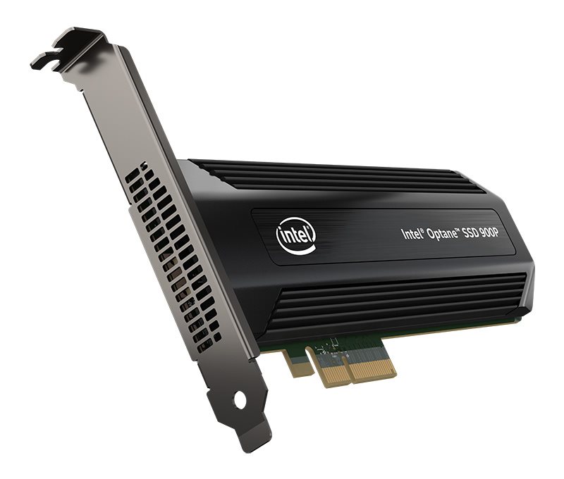 Intel SSD 900p ve formátu PCIe ×4 Intel SSD 900p