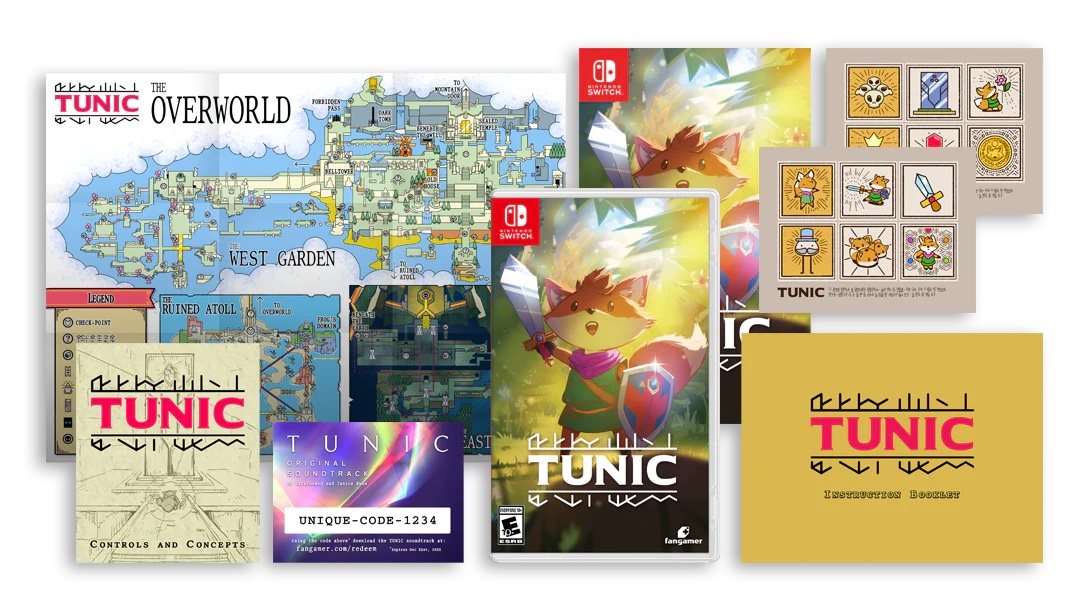 Hra na konzolu TUNIC Deluxe Edition – Nintendo Switch