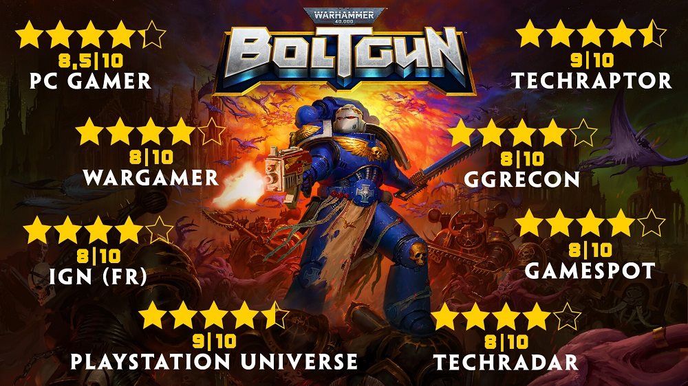 Hra na konzolu Warhammer 40,000: Boltgun – Nintendo Switch