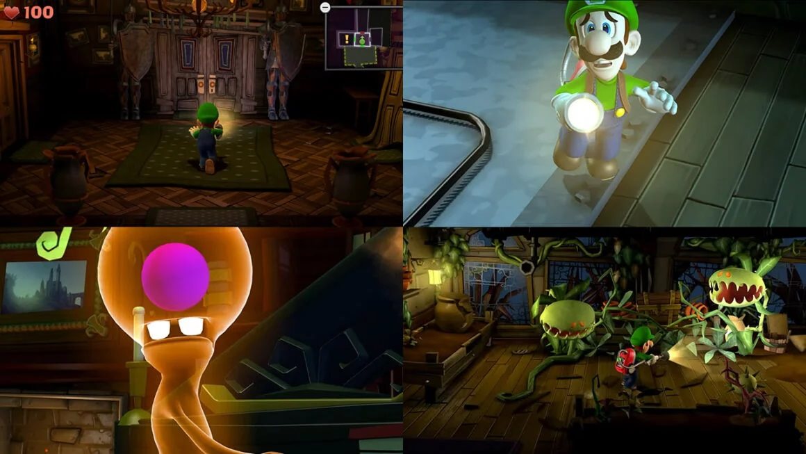 V Luigis Mansion 2 HD - Nintendo Switch