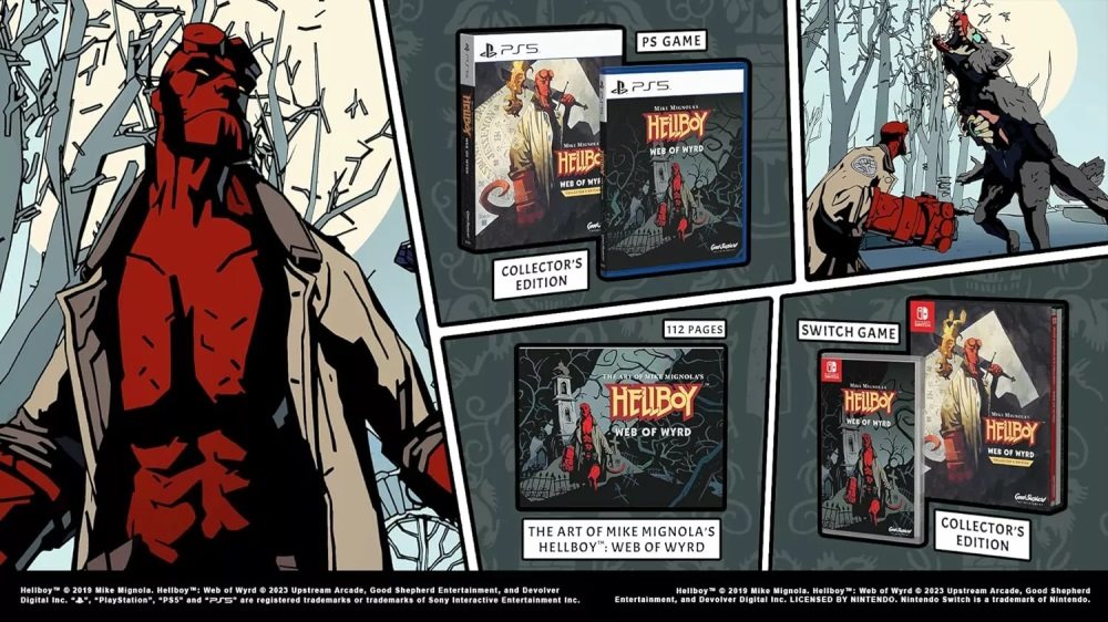 Hellboy: Web of Wyrd Collectors Edition Nintentdo Switch
