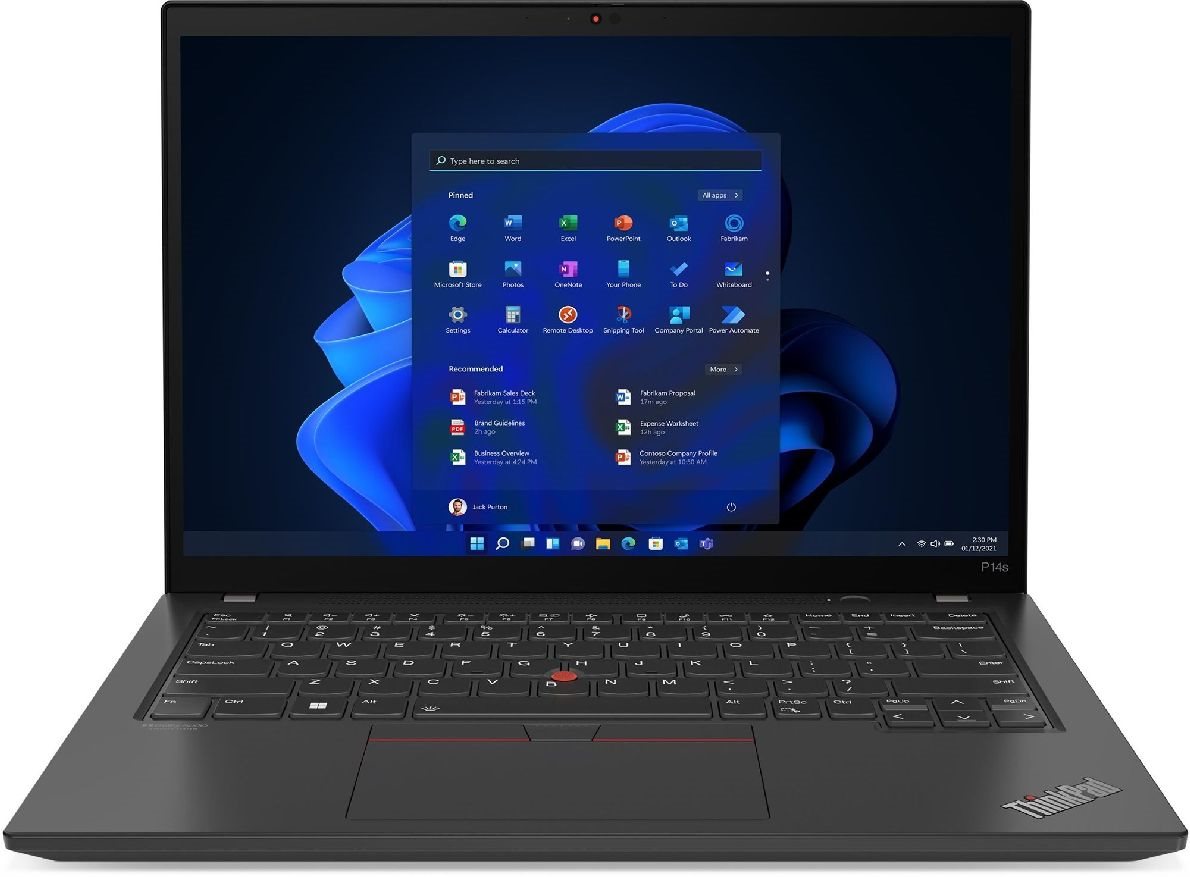 Laptop Lenovo ThinkPad P14s Gen 4 Villi Black