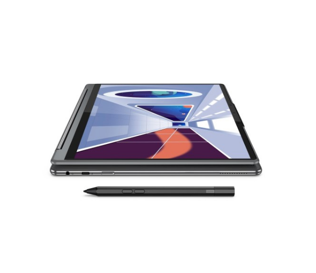 Laptop Lenovo Yoga 9 2-in-1 14IMH9 Luna Grey celokovový + myš Lenovo 600 Bluetooth Silent Mouse + puzdro L