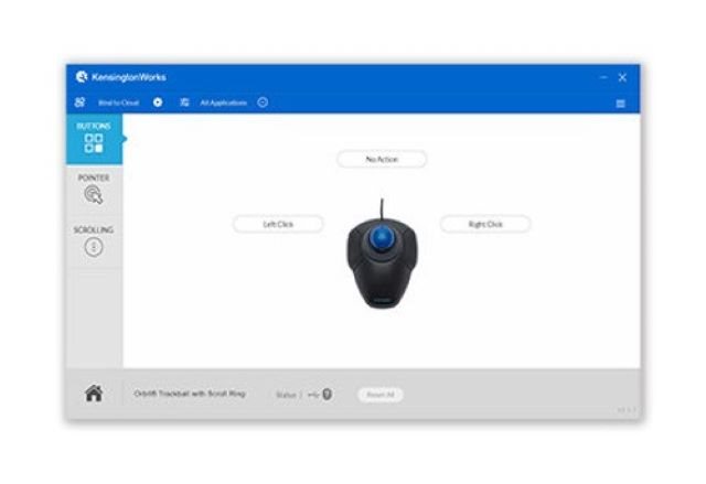 Drátový trackball Kensington Orbit K72337EU