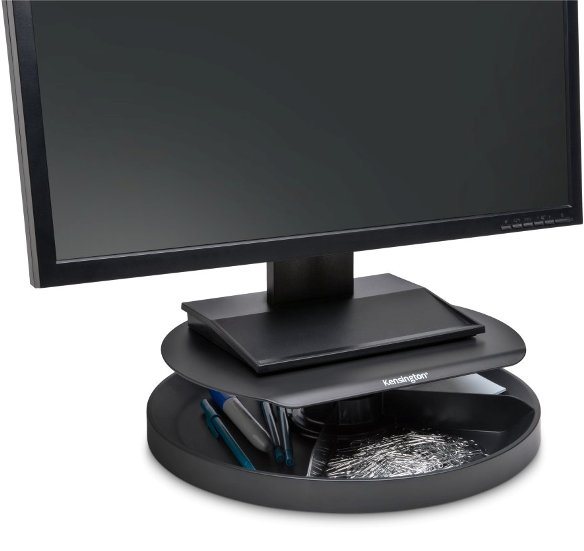 Kensington SmartFit Spin2 24" Height-Adjustable Monitor Stand with 360° Swivel Base