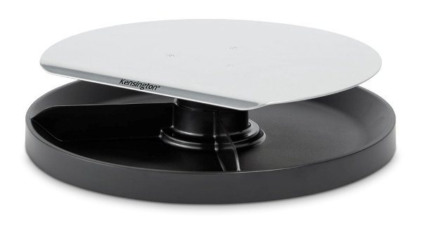 Kensington SmartFit Spin2 24" Height-Adjustable Monitor Stand with 360° Swivel Base