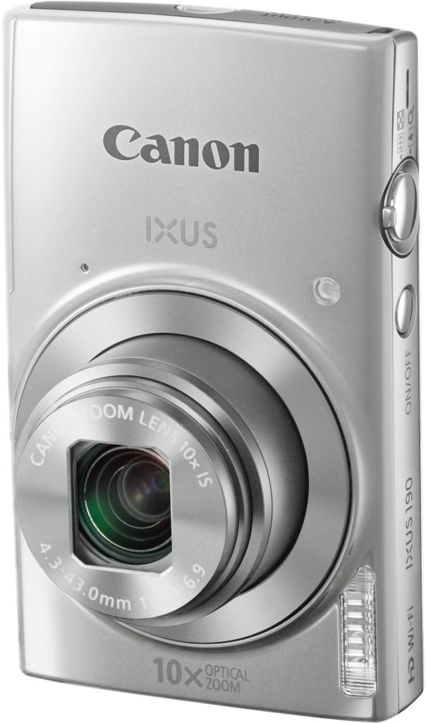 Canon IXUS 190 Li-Ion akumulátor disponuje výdrží 190 snímků, tuto výdrž ovšem můžete zvýšit díky úspornému Eco módu
