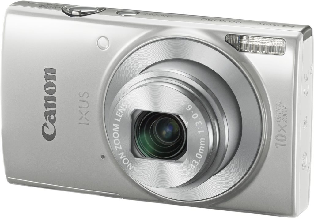 Canon IXUS 190 Pořízené snímky můžete zpětně prohlížet na 2,7" LCD displeji