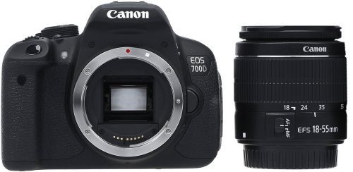 Canon EOS 700D + EF-S 18-55mm DC III Canon EOS 700D + EF-S 18-55mm DC III