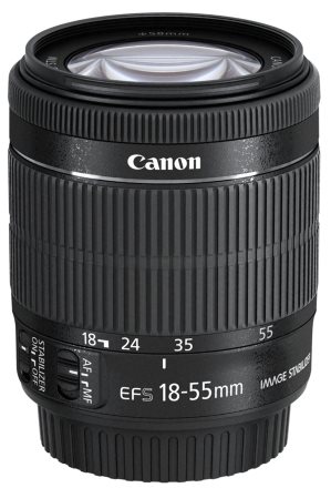 Všestranný zoom Canon EOS 77D černý + 18-55mm IS STM