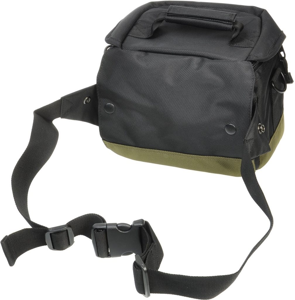 Canon Custom Gadget Bag můžete nosit kolem pasu nebo přes rameno