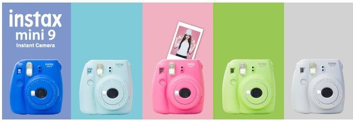 Fujifilm Instax Mini 9 - Different colours