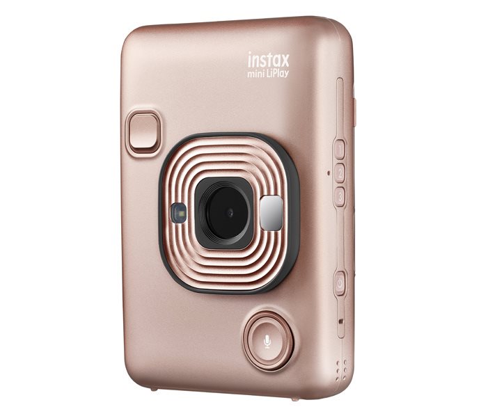 Instant camera with audio recording