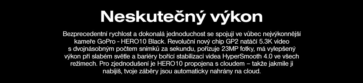 Outdoorová kamera GoPro HERO10 Black