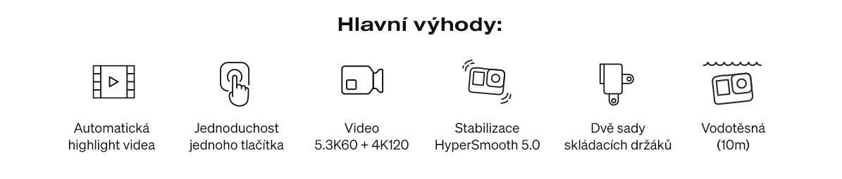 Outdoorová kamera GoPro HERO11 Black Mini