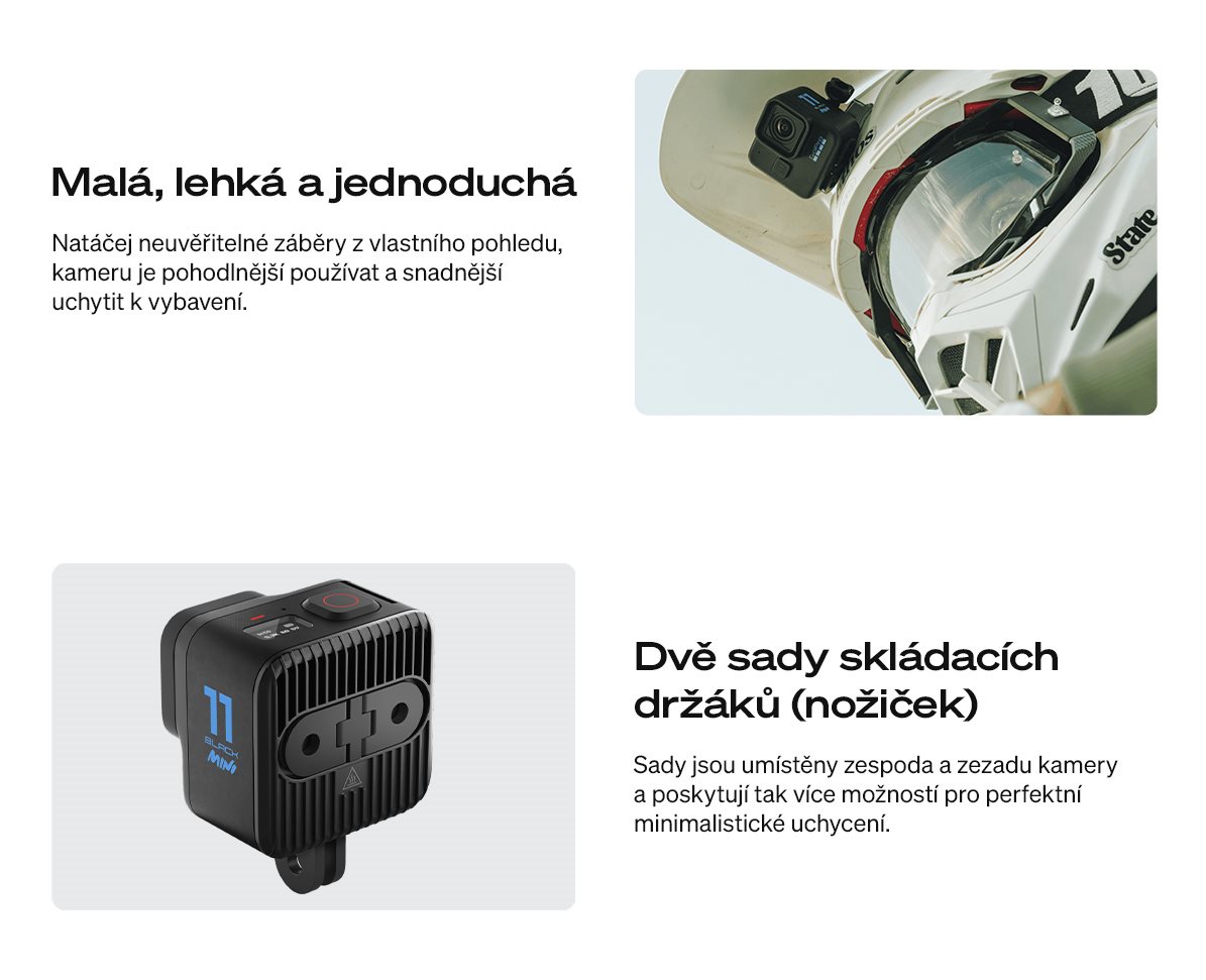 Outdoorová kamera GoPro HERO11 Black Mini