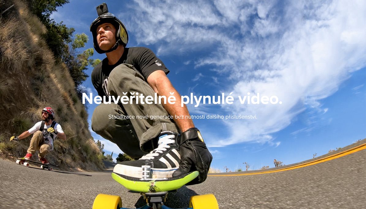Stabilizace nové generace bez nutnosti dalšího příslušenství.