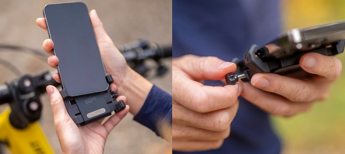 Držák na mobilní telefon SP Connect Bike Bundle Universal Clamp