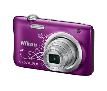 Nikon COOLPIX A100 purple lineart - Digital Camera | alza.sk