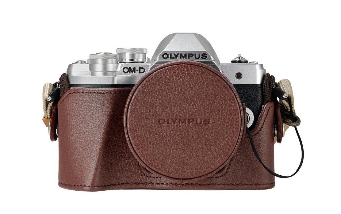 Leather case Olympus E-M10 Mark III