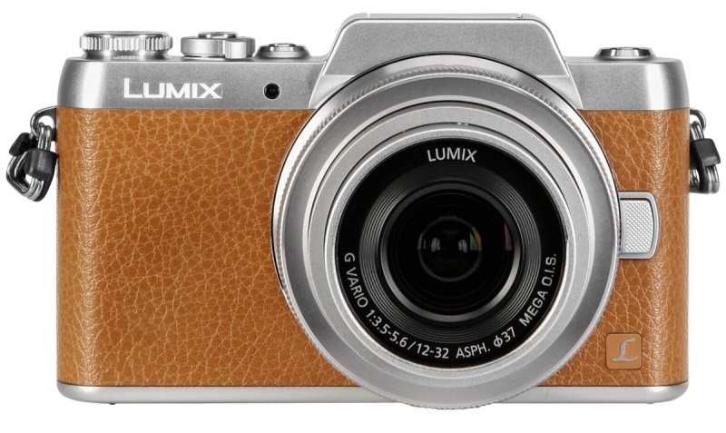 Panasonic LUMIX DMC-GF7 Brown + 12-32mm Lens - Digital Camera