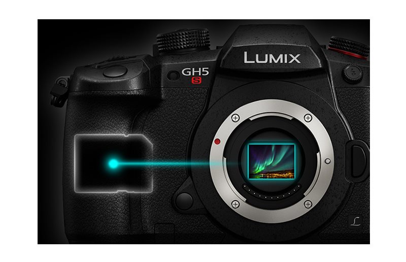 10bitové interní nahrávání videa Bezzrcadlovka Panasonic LUMIX DMC-GH5S tělo