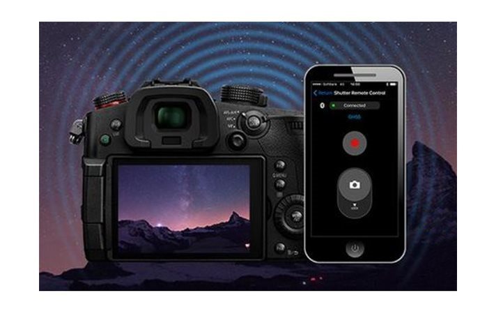 Podpora WiFi a Bluetooth Bezzrcadlovka Panasonic LUMIX DMC-GH5S tělo