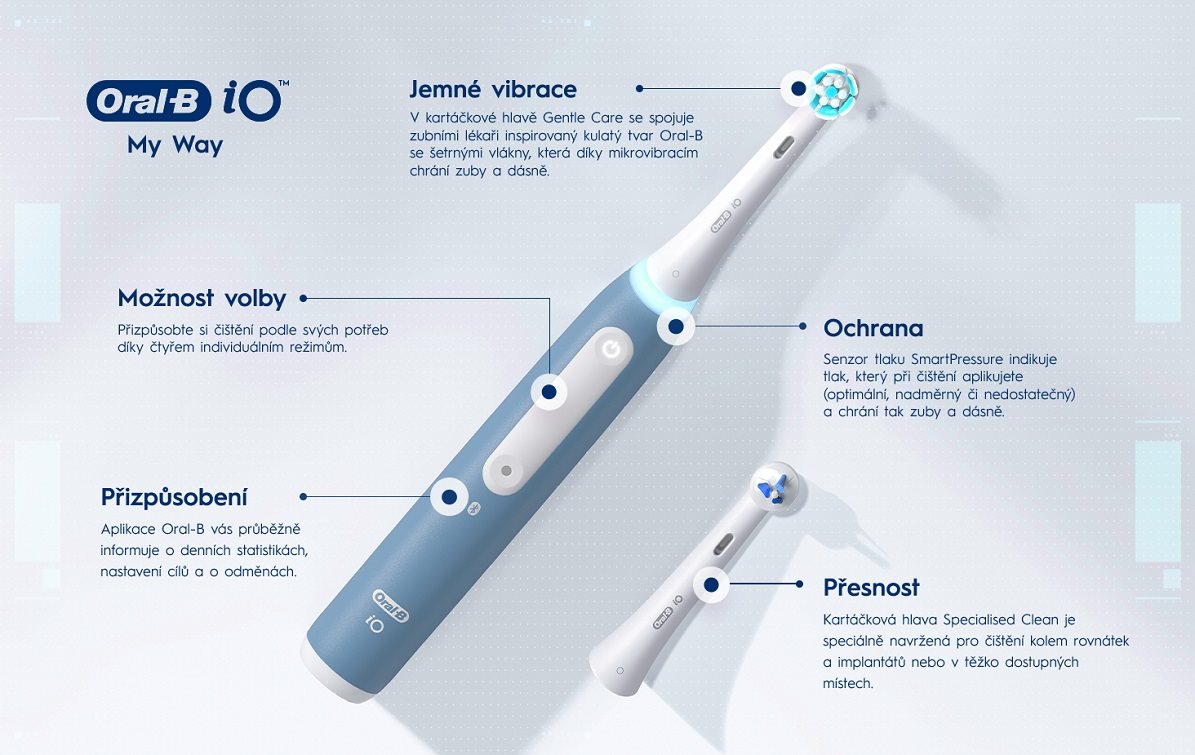 Elektrický zubní kartáček Oral-B iO Teens My Way Elektrický zubní kartáček Oral-B iO Teens My Way