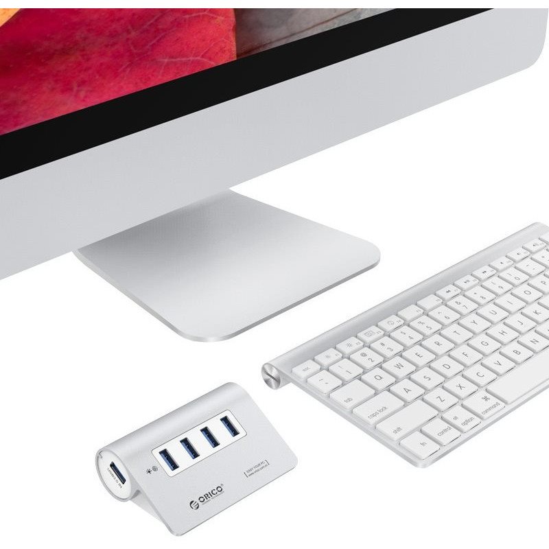 USB Hub Orico M3H4-v1-SV-BP USB Hub Orico M3H4-v1-SV-BP