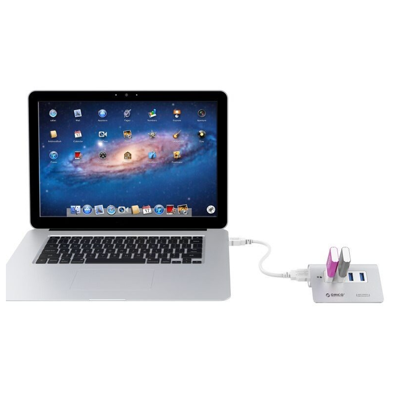 USB Hub Orico M3H4-v1-SV-BP USB Hub Orico M3H4-v1-SV-BP