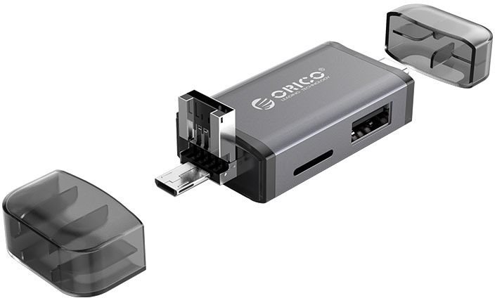 Čítačka kariet ORICO USB2.0 6-in-1 Card Reader externý