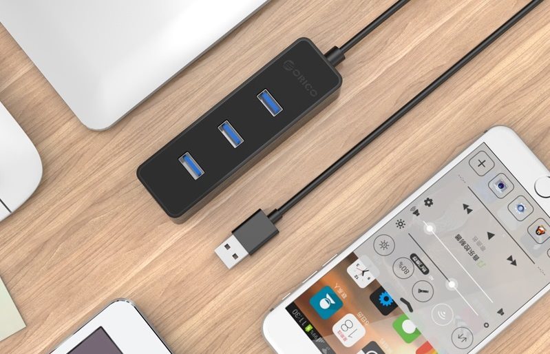 USB Hub ORICO W5PH4-U3-V1-BK-BP-CZ
