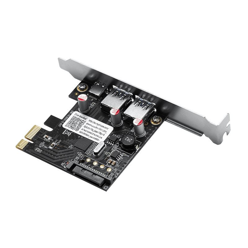 ORICO PCI-E 2xUSB 3.0 + USB-C Erweiterungskarte ORICO PCI-E 2xUSB 3.0 + USB-C Erweiterungskarte