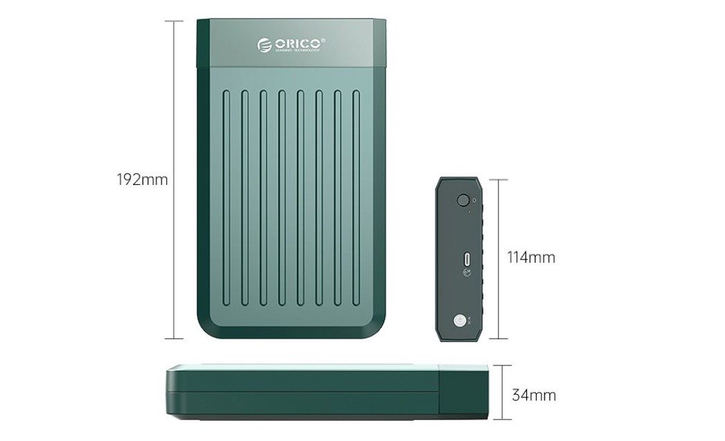 ORICO-3,5 inch USB3.1 Gen1 Type-C Hard Drive Enclosure ORICO-3,5 inch USB3.1 Gen1 Type-C Hard Drive Enclosure