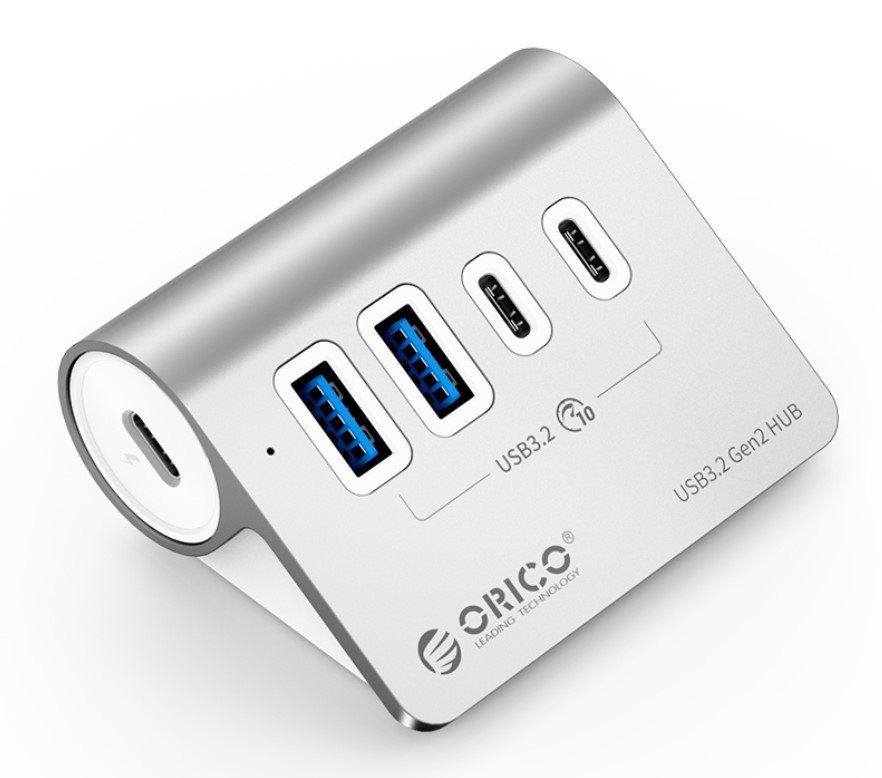 USB-Hub ORICO Aluminiumlegierung 4-PORT USB3.2 10G HUB USB-Hub ORICO Aluminiumlegierung 4-PORT USB3.2 10G HUB