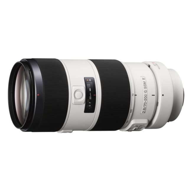 Objektiv SONY 70-200 mm Kvalitní materiál s výjimečnou technologií uvnitř