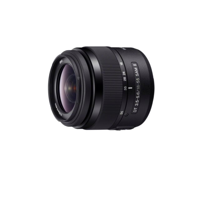 Lens SONY 18-55mm Asférické členy a ED skla pro dokonalý snímek.