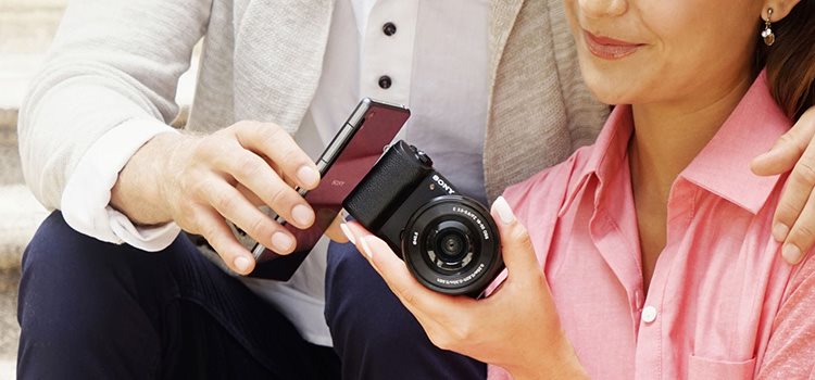 Sony Alpha A5100 Posielajte ľahko a jednoducho