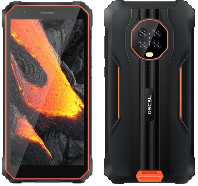 Mobiltelefon Oscal S60 Pro orange