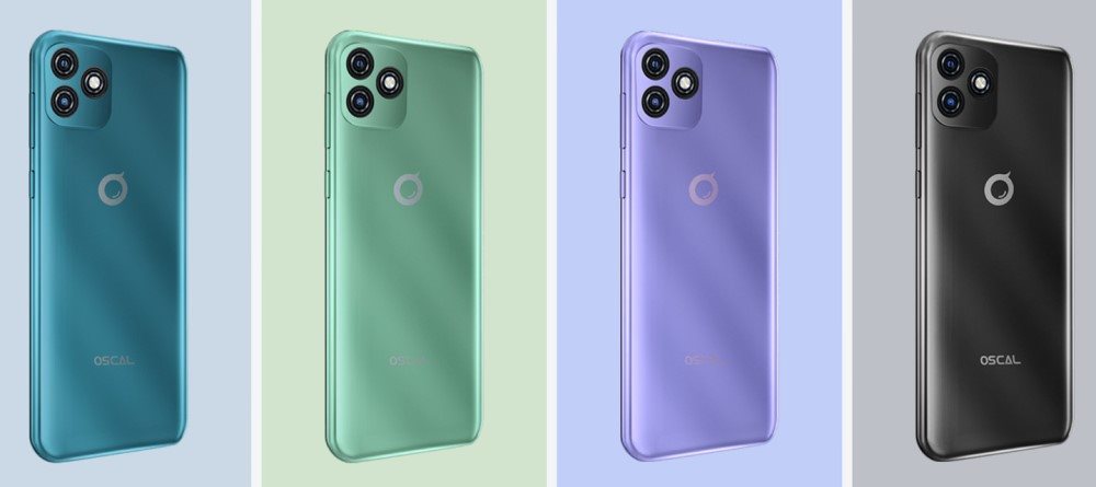 Mobiltelefon Oscal C20 Pro lila
