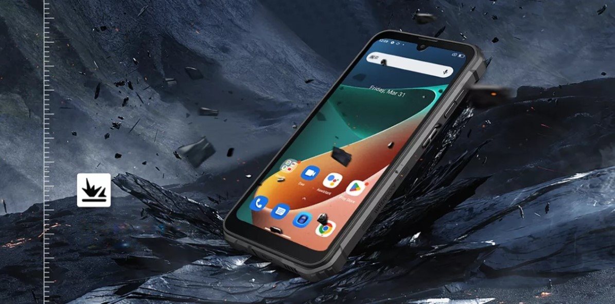 Mobiltelefon Oscal S70 schwarz