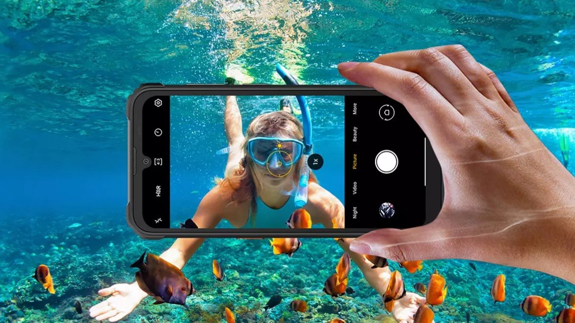 Mobiltelefon Oscal S70 schwarz