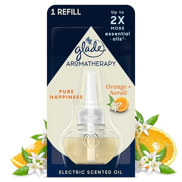 Osvěžovač vzduchu GLADE Aromatherapy Electric Pure happiness náplň 20 ml Osvěžovač vzduchu GLADE Aromatherapy Electric Pure happiness náplň 20 ml