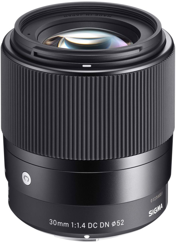 Lens lens Čočka objektivu Objektiv SIGMA 30mm F/1.4 DC DN Contemporary Sony