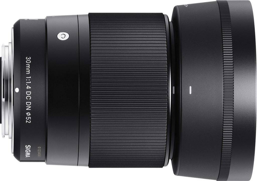 Lens from the profile Objektiv Objektiv SIGMA 30mm F/1.4 DC DN Contemporary Sony z profilu